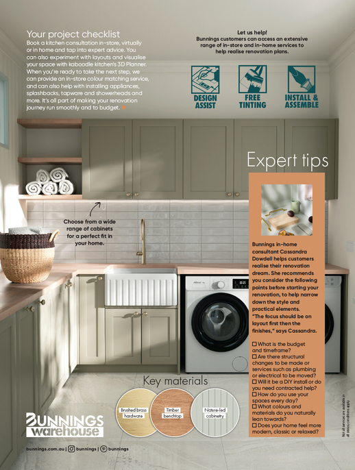 Kitchen, Bathroom & Laundry Range Book page 8 of 8