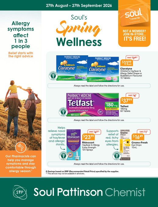 Soul's Spring Wellness page 1 of 8