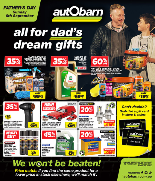 All For Dad's Dream Gifts page 1 of 12