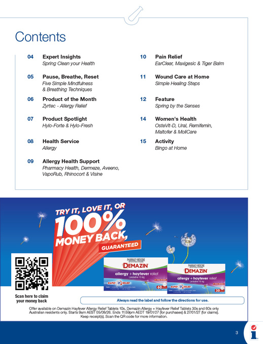 Spring Magazine page 3 of 16