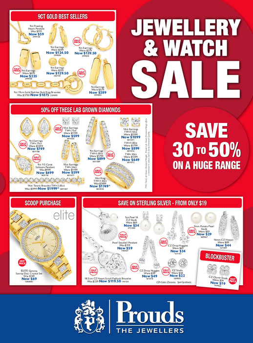 Jewellery & Watch Sale page 1 of 6
