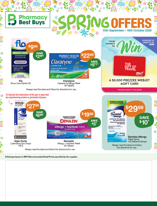 Spring Offers page 1 of 8