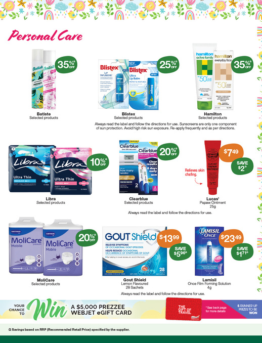 Spring Offers page 7 of 8