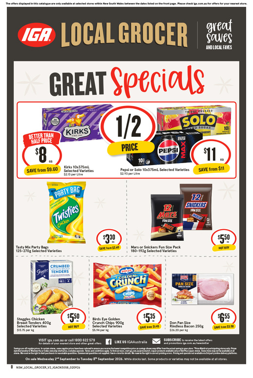IGA NSW Local Grocer V2 page 2 of 8