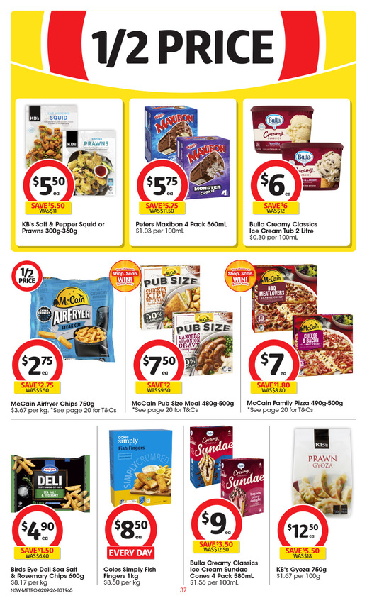 Coles Catalogue NSW METRO page 38 of 48