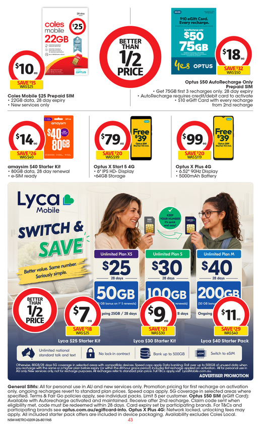 Coles Catalogue NSW METRO page 44 of 48