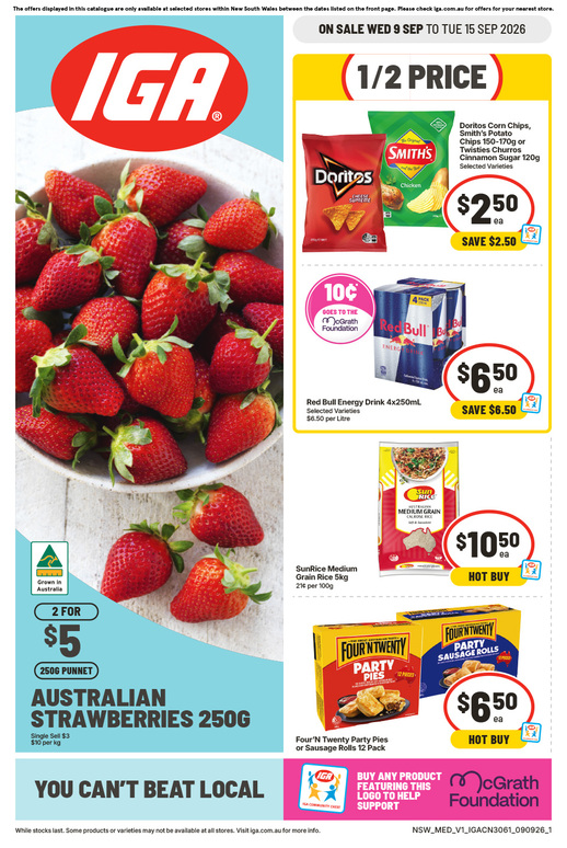 IGA NSW Medium V1 page 1 of 16