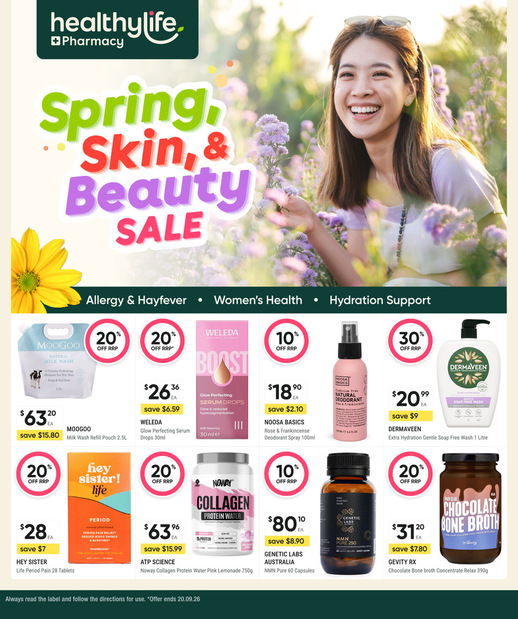 Spring Skin, & Beauty SALE page 1 of 28