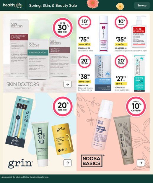 Spring Skin, & Beauty SALE page 6 of 28