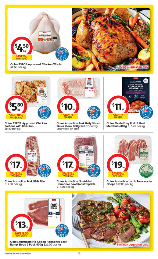 Coles Catalogue NSW METRO page 16 of 50