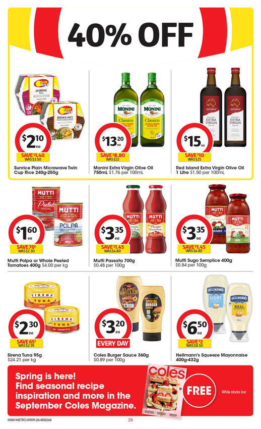 Coles Catalogue NSW METRO page 27 of 50