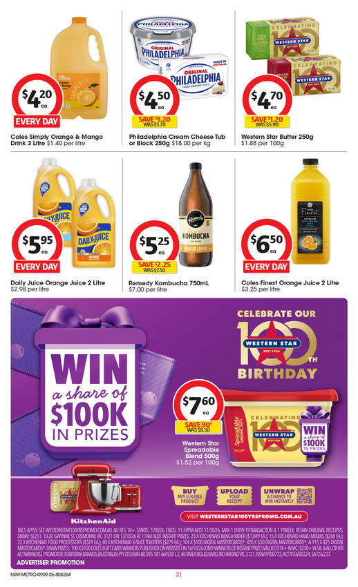 Coles Catalogue NSW METRO page 32 of 50