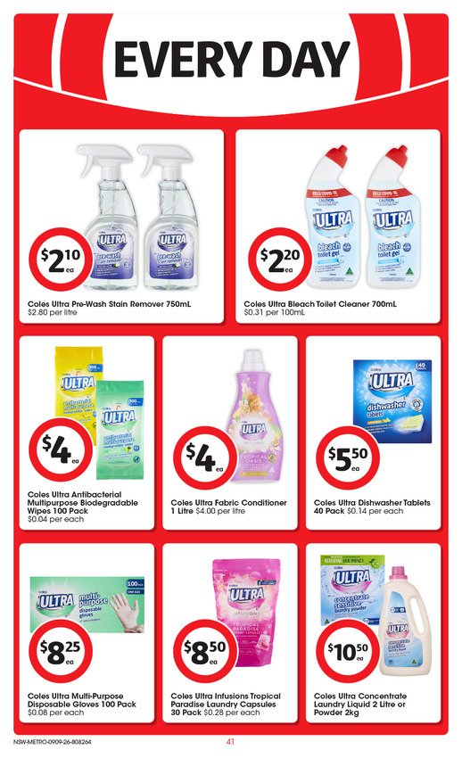 Coles Catalogue NSW METRO page 42 of 50