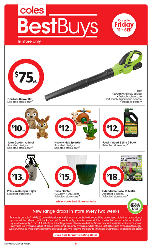 Coles Catalogue NSW METRO page 45 of 50