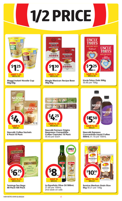 Coles Catalogue NSW METRO page 5 of 50