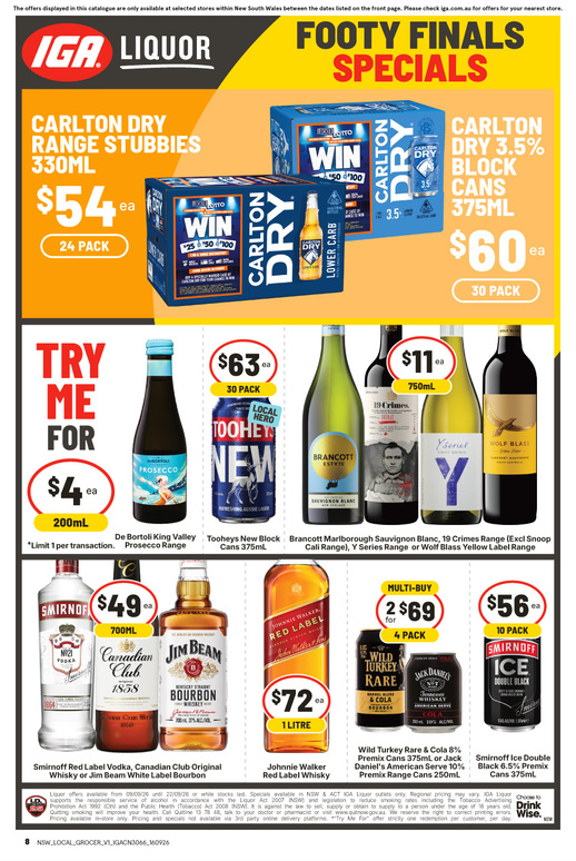 IGA NSW Local Grocer V1 page 2 of 8