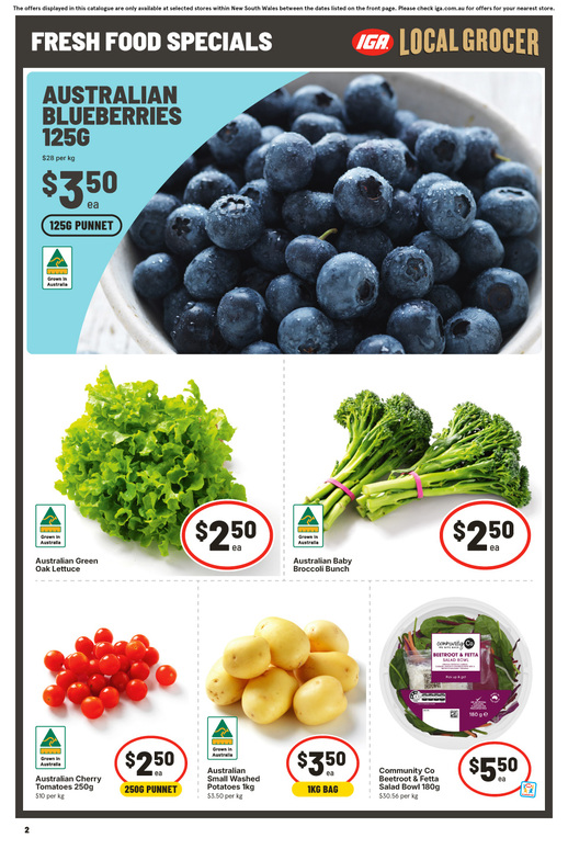 IGA NSW Local Grocer V1 page 3 of 8