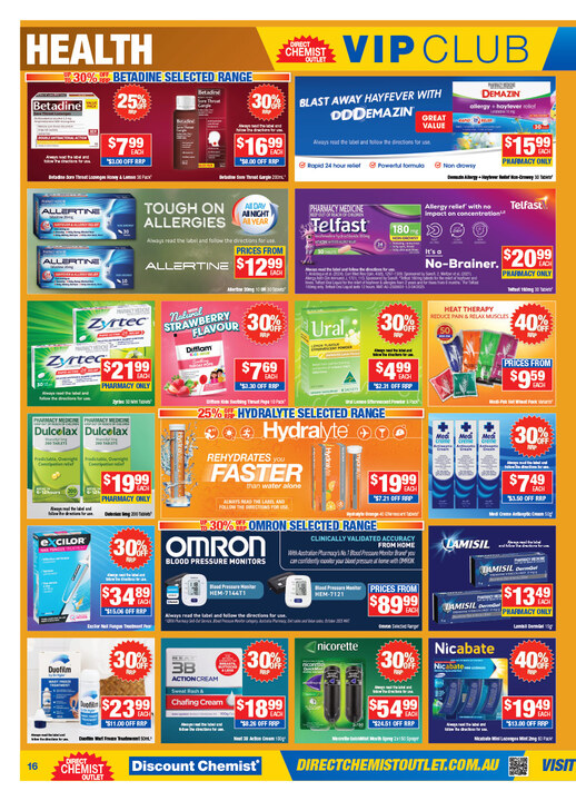 ½ Price Beauty Sale page 16 of 20