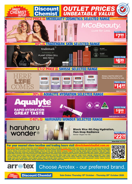 ½ Price Beauty Sale page 20 of 20