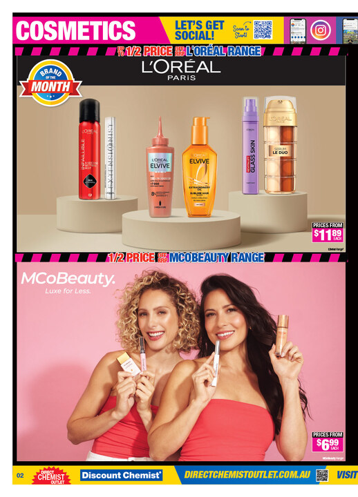 ½ Price Beauty Sale page 2 of 20