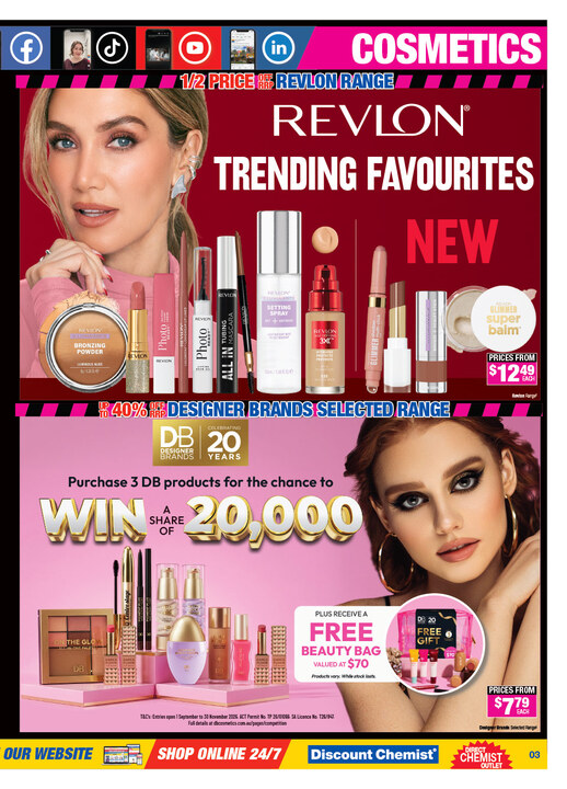 ½ Price Beauty Sale page 3 of 20