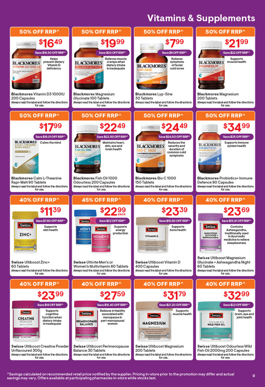 Spring Savings page 10 of 21