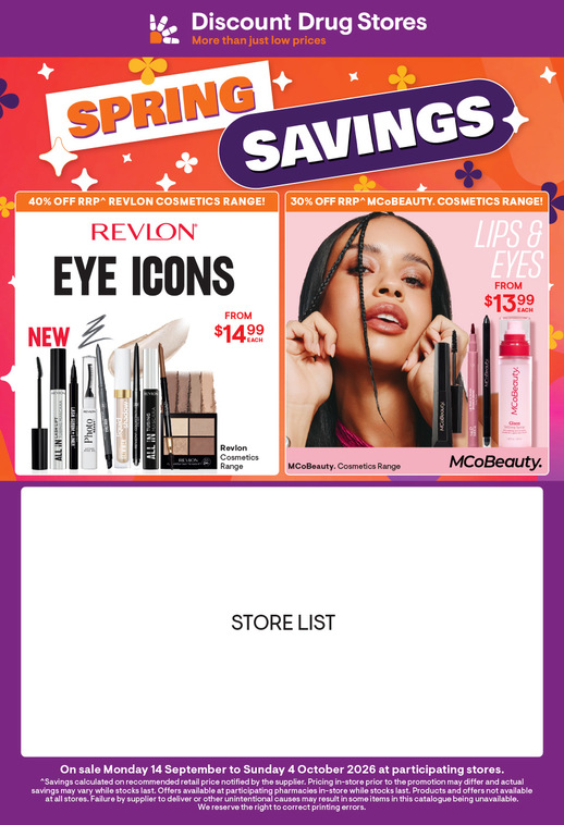 Spring Savings page 21 of 21