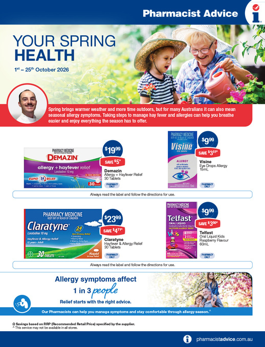 Your Spring Health page 1 of 8