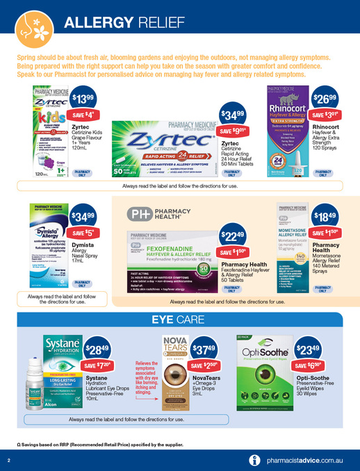 Your Spring Health page 2 of 8