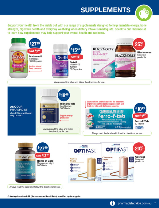 Your Spring Health page 7 of 8