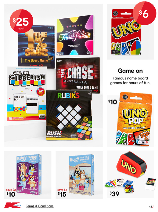 Low Prices For Life - September School Holidays Catalogue page 42 of 59
