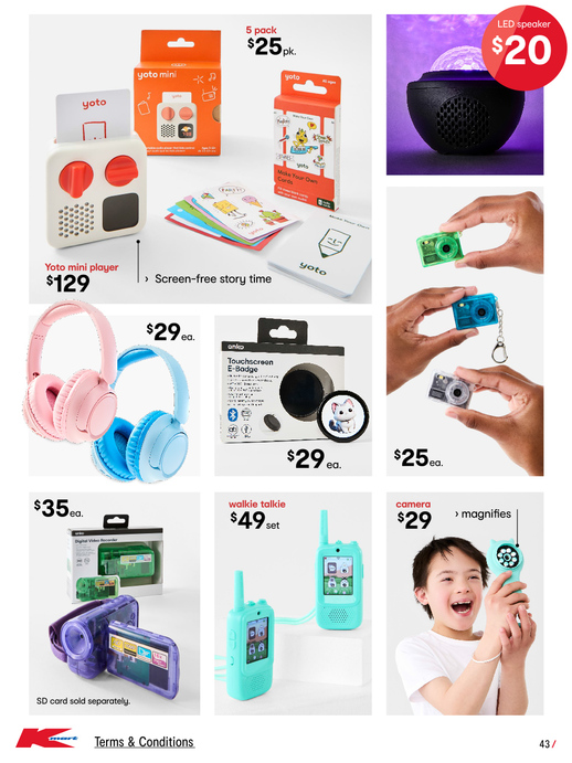 Low Prices For Life - September School Holidays Catalogue page 43 of 59