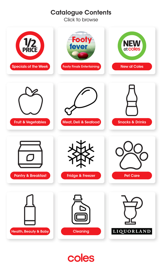 Coles Catalogue NSW METRO page 1 of 48