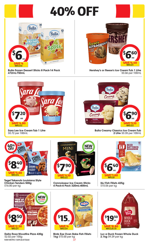 Coles Catalogue NSW METRO page 38 of 48