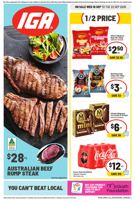 IGA NSW Medium V2 page 1 of 16