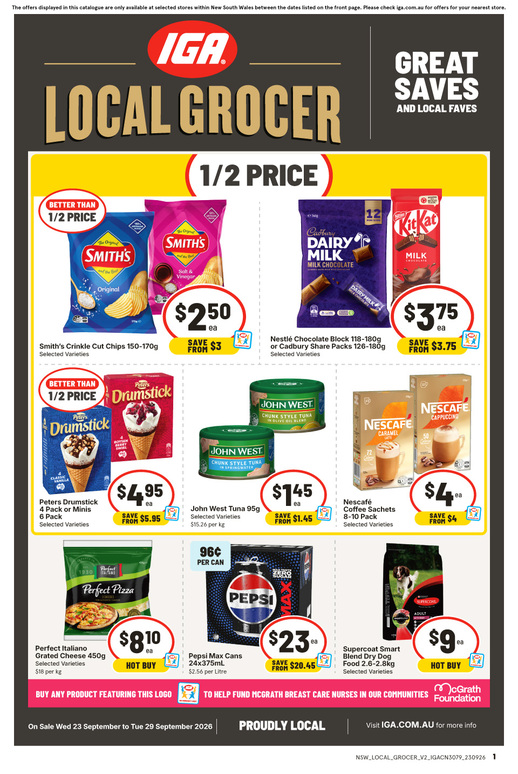 IGA NSW Local Grocer V2 page 1 of 8