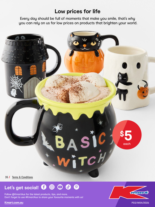 Low Prices For Life - Halloween Catalogue page 35 of 35