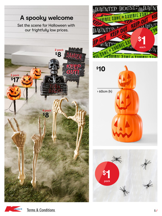Low Prices For Life - Halloween Catalogue page 5 of 35