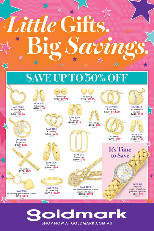 Little Gifts Big Savings page 1 of 10