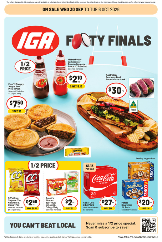 IGA NSW Medium V1 page 1 of 17