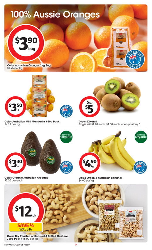 Coles Catalogue NSW METRO page 15 of 50