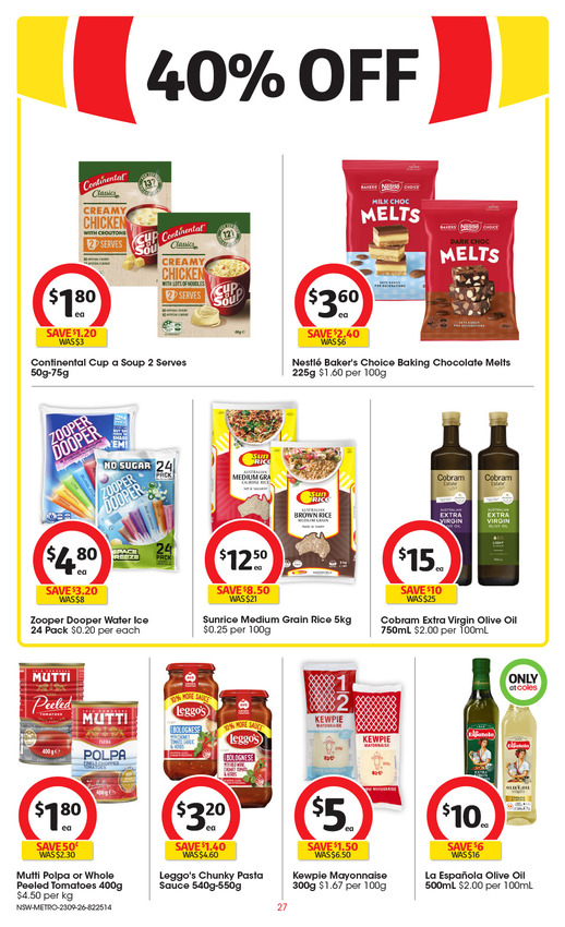 Coles Catalogue NSW METRO page 28 of 50