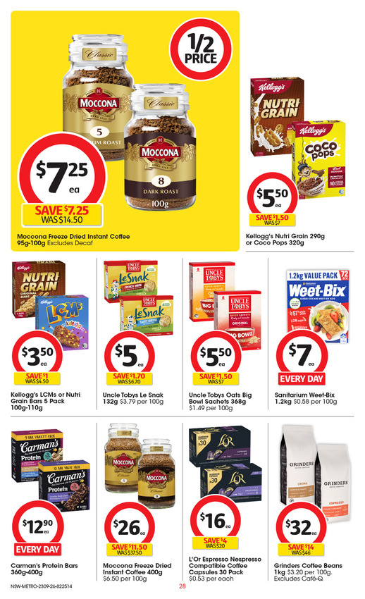 Coles Catalogue NSW METRO page 29 of 50