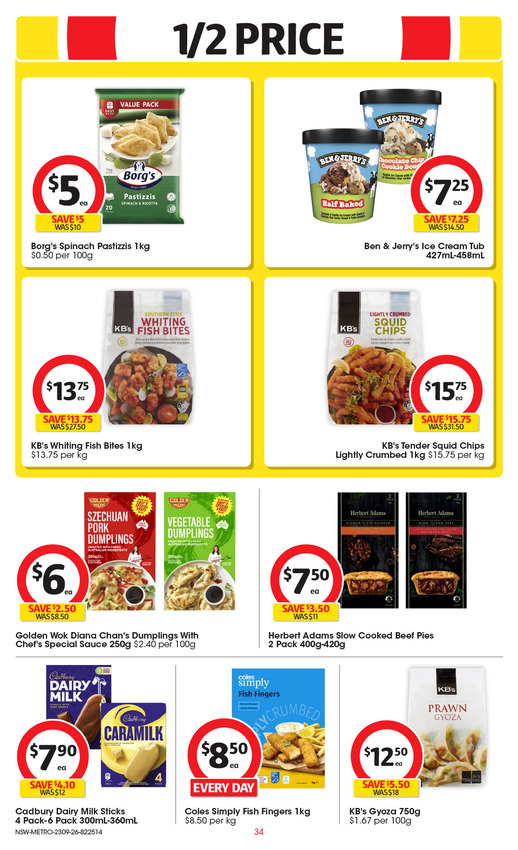 Coles Catalogue NSW METRO page 35 of 50