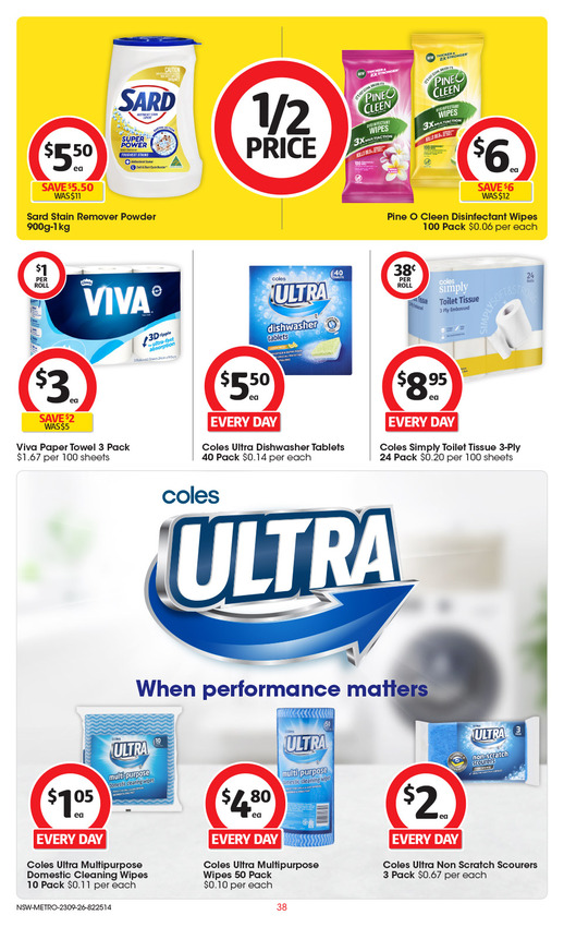Coles Catalogue NSW METRO page 39 of 50