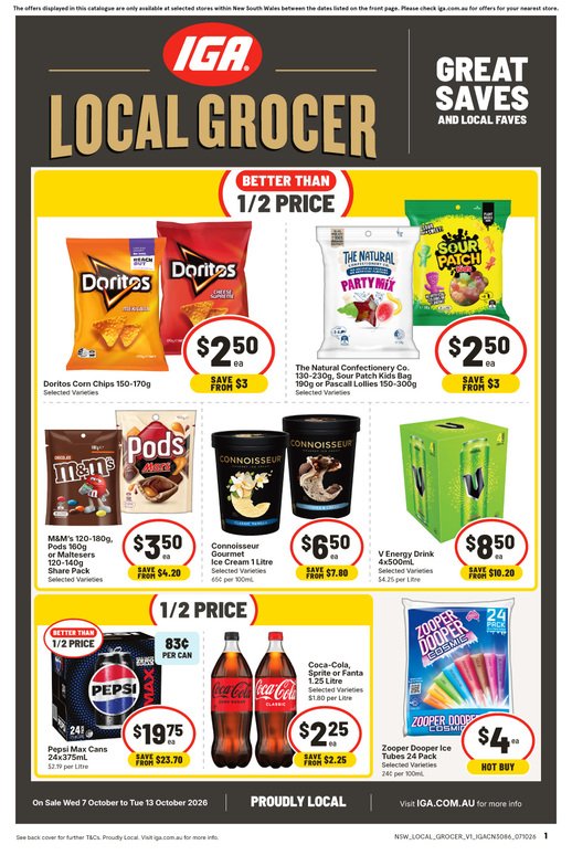 IGA NSW Local Grocer V1 page 1 of 8