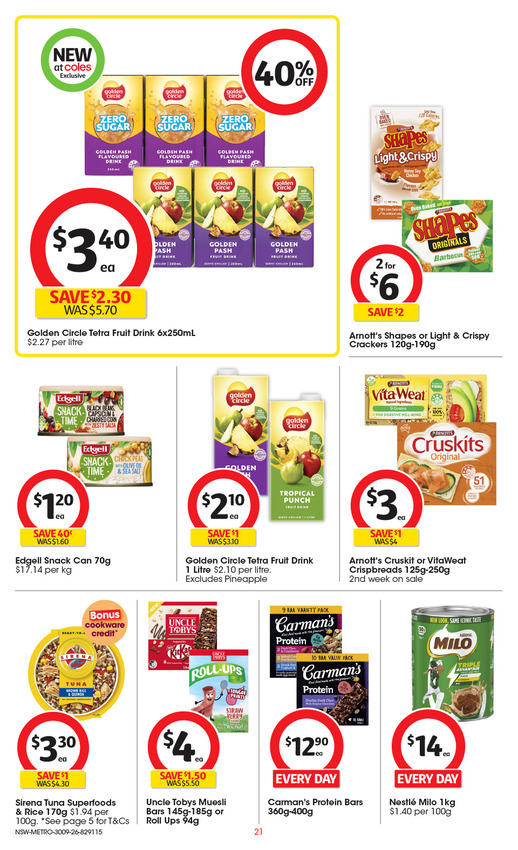 Coles Catalogue NSW METRO page 22 of 50