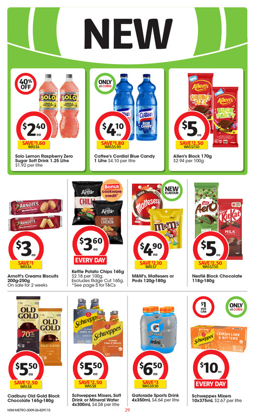 Coles Catalogue NSW METRO page 30 of 50