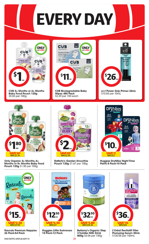 Coles Catalogue NSW METRO page 39 of 50