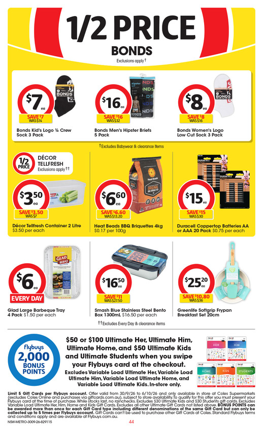 Coles Catalogue NSW METRO page 45 of 50